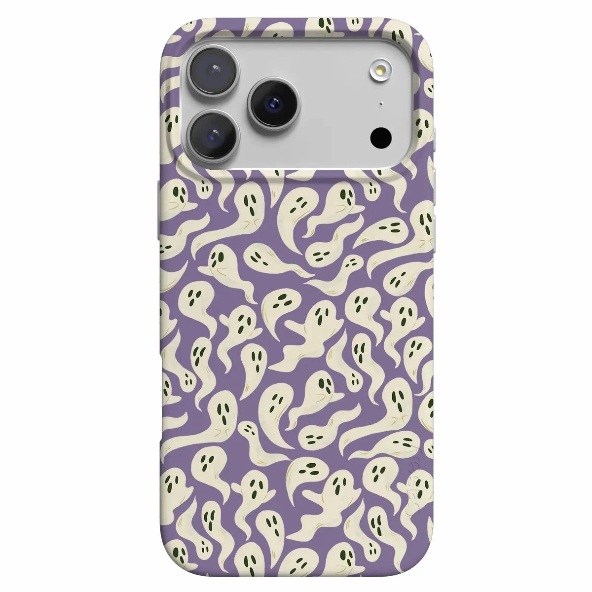 All Boo'd Up | Purple Ghost Case Comfort Finish Gloss Surface Layer