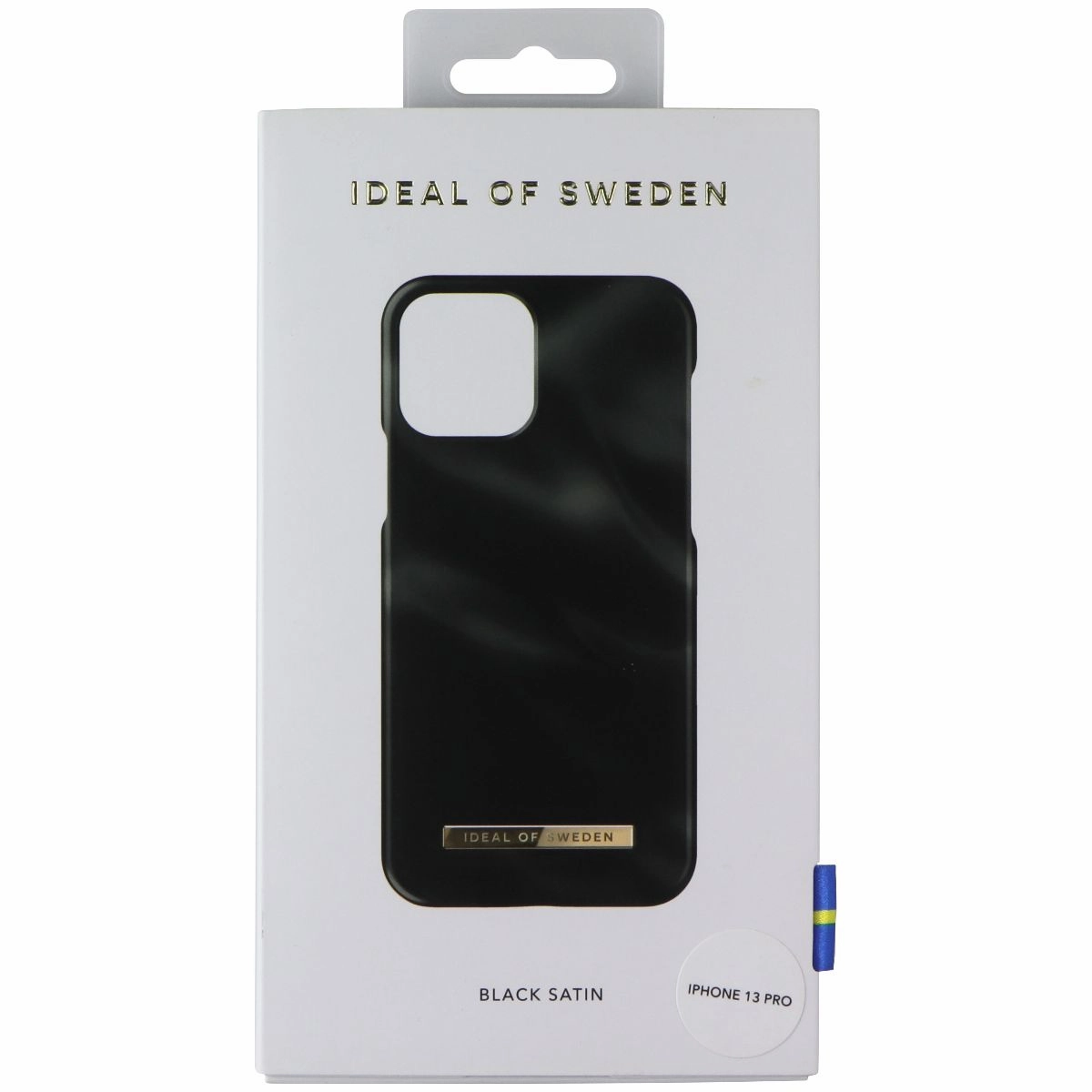 iDeal of Sweden Fashion Case for Apple iPhone 13 Pro - Black Satin Creative Style