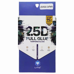 LITO 2.5D Full Glue Tempered Glass Screen Protector for Google Pixel 4a Screen Safety Max protective layer film