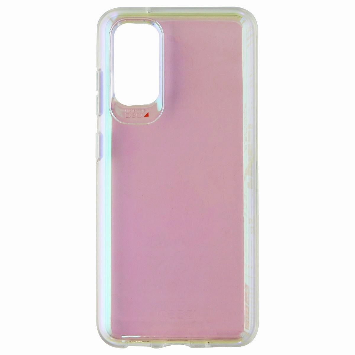 Minimal Detail Texture Durable Protection Layer ZAGG Crystal Palace Series Hard Case for Samsung Galaxy S20 - Iridescent