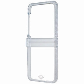 Minimal Look ITSKINS Hybrid_R Clear Hinge Case for Samsung Galaxy Z Flip6 - Transparent