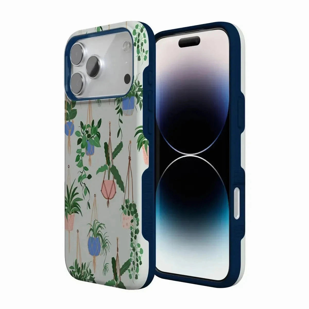 Elegant Companion Armor Layer Hanging Around | Potted Plants Floral Case Soft Inner Lining