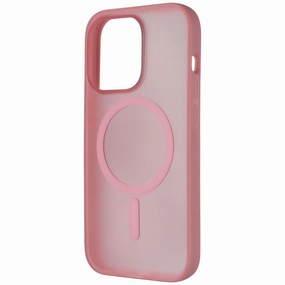 Clear Design Comfort Finish Layer Verizon Slim Sustainable Case for MagSafe for iPhone 14 Pro - Rose Cloud (Pink)