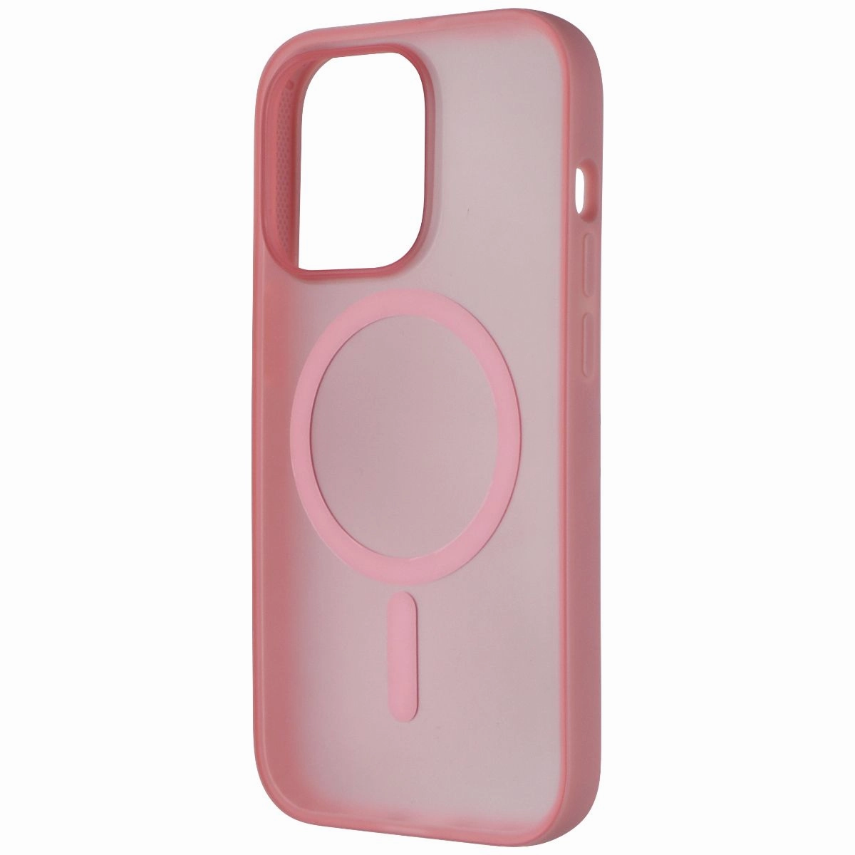 Clear Design Comfort Finish Layer Verizon Slim Sustainable Case for MagSafe for iPhone 14 Pro - Rose Cloud (Pink)