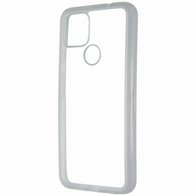 Handheld device Polished Texture Design Tech21 EvoClear Series Case for Google Pixel 4A 5G - Clear