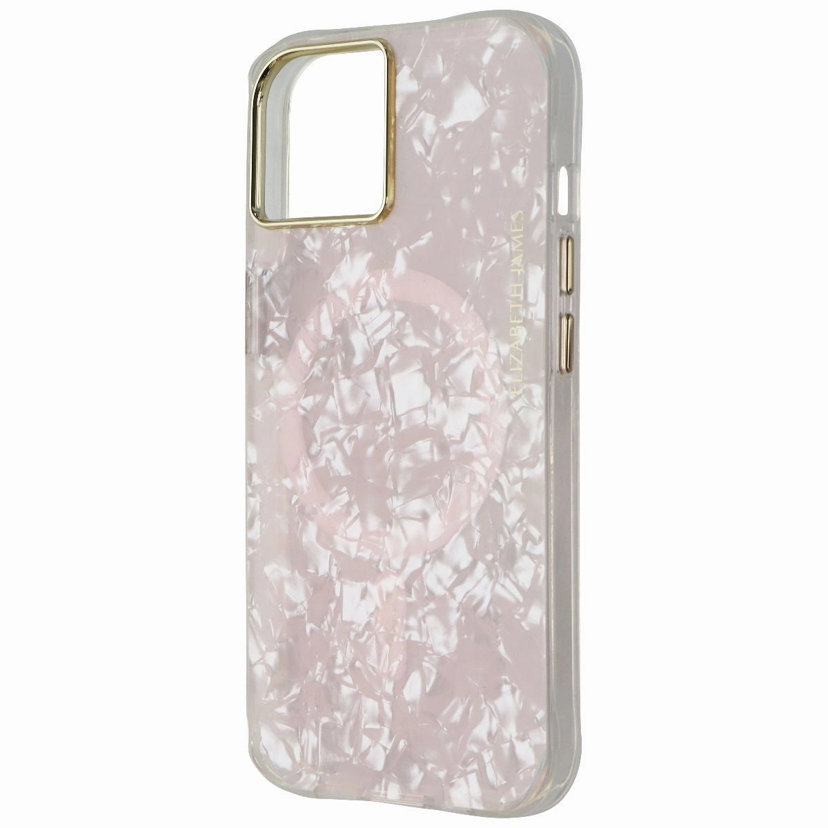 Personal Style Luxury Surface Layer Elizabeth James Case for MagSafe for iPhone 14/13 - Rose Acetate