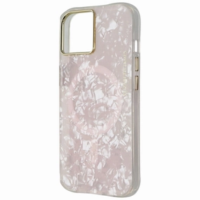 Personal Style Luxury Surface Layer Elizabeth James Case for MagSafe for iPhone 14/13 - Rose Acetate