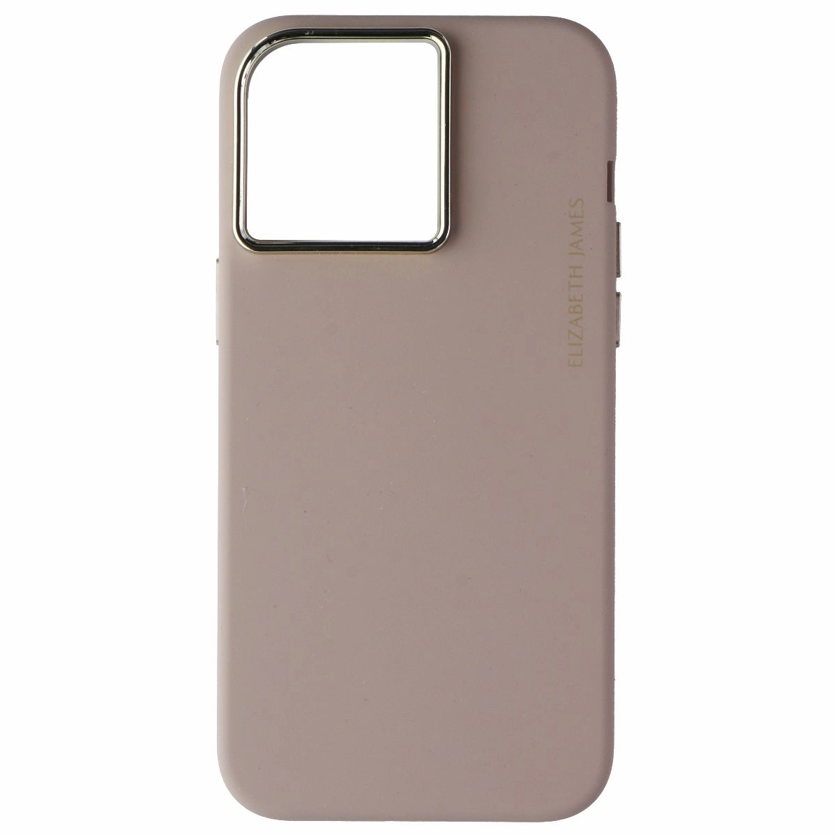 Stylish Shape Elizabeth James Silicone Case with MagSafe for iPhone 15 Pro Max - Taupe
