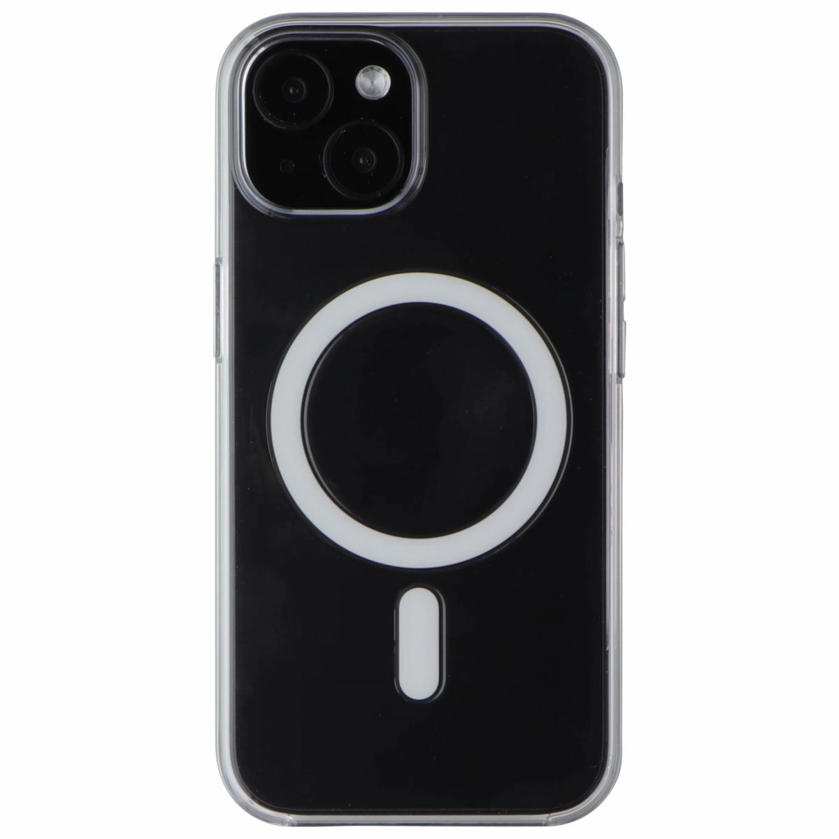 Matte Design Texture Apple Official Clear Case for MagSafe for iPhone 15 - Clear (MT203ZM/A)