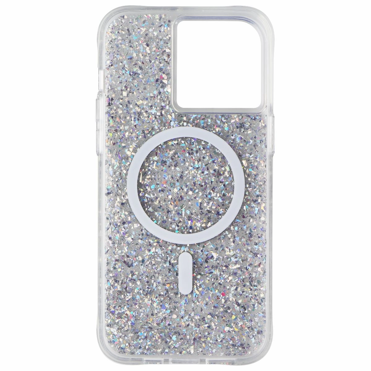 Vivid Design Texture Case-Mate Sheer Crystal Series Case for Apple iPhone 15 Pro Max - Twinkle Disco
