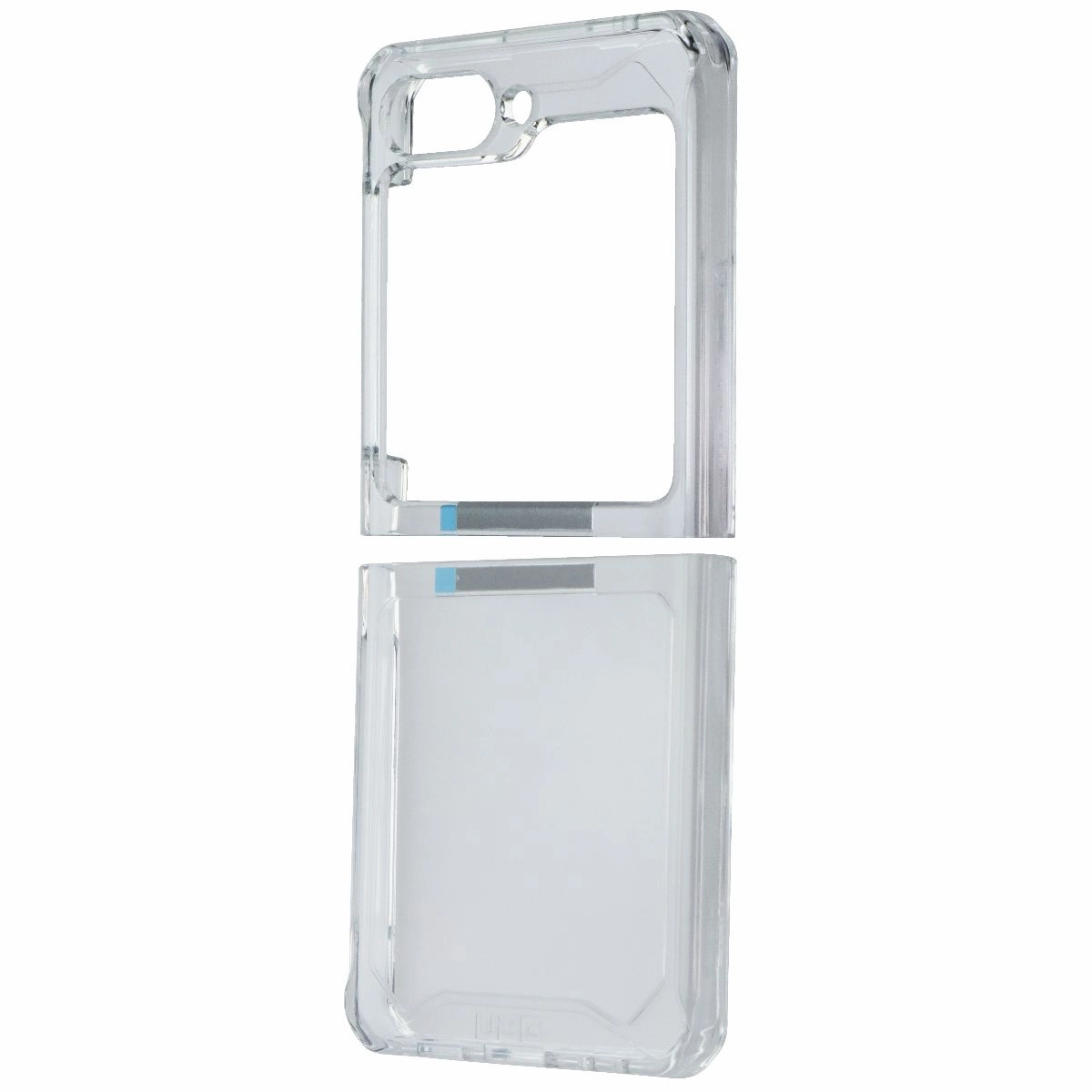 Urban Armor Gear Plyo Series Case for Samsung Galaxy Z Flip5 5G - Clear Rugged Texture Clear Frame
