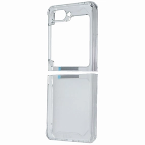 Urban Armor Gear Plyo Series Case for Samsung Galaxy Z Flip5 5G - Clear Rugged Texture Clear Frame