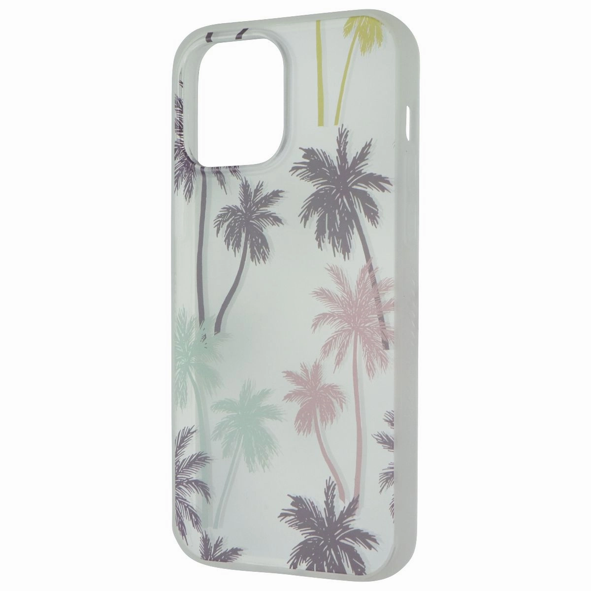 MyBat Pro Mood Series Case for Apple iPhone 13 Pro Max - Pastel Palm Trees Fashion Statement Soft Pattern Layer