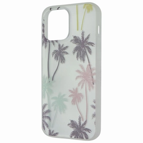 MyBat Pro Mood Series Case for Apple iPhone 13 Pro Max - Pastel Palm Trees Fashion Statement Soft Pattern Layer