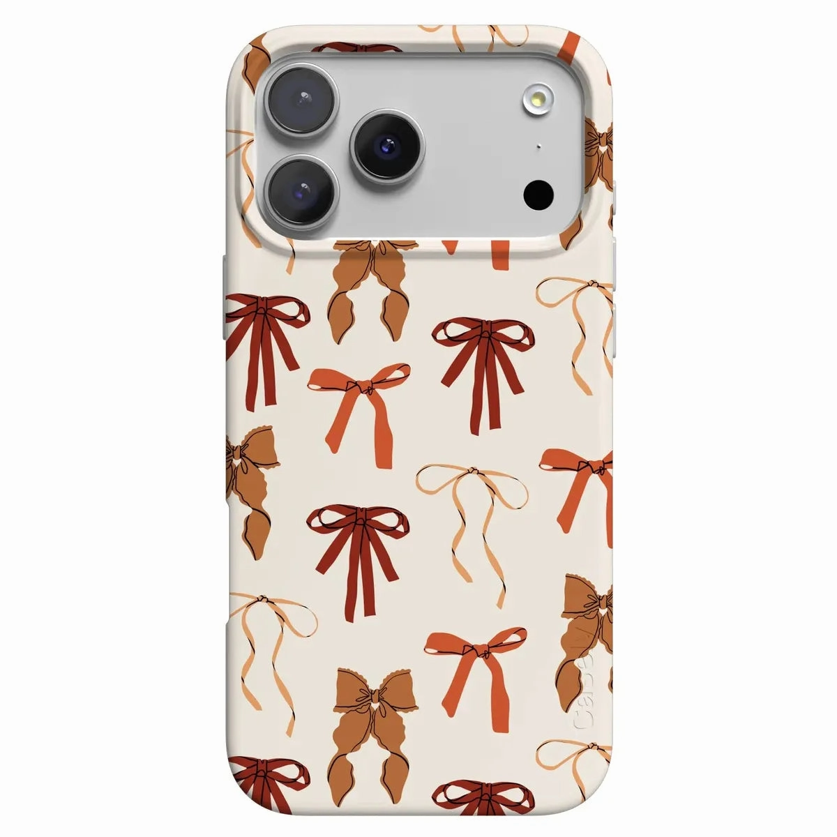 Fall Girlie | Pumpkin Spice Bows Case Rugged Outline