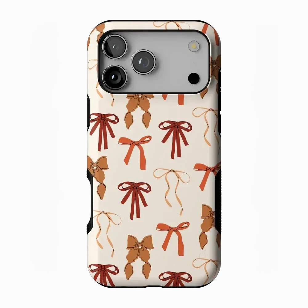 Fall Girlie | Pumpkin Spice Bows Case Soft Finish Layer Smooth Finish