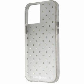 Unique Pattern Soft Detail Layer Case-Mate Iridescent Gems Series Case for Apple iPhone 12 Pro Max - Clear/Gems
