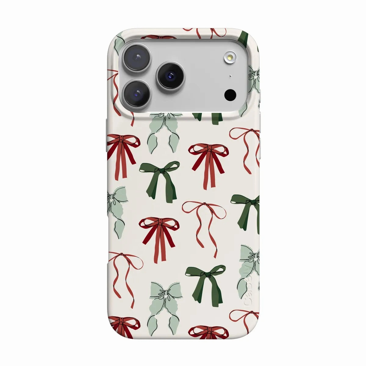 Patterned Design Hybrid Look Festive Girlie | Holiday Bows Case