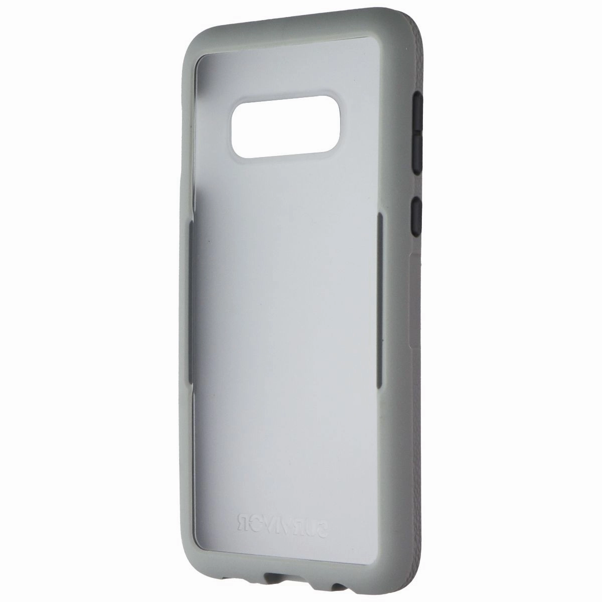 Comfort Finish Colorful option Griffin Survivor Endurance Series Case for Samsung Galaxy S10e - Light Gray/Gray