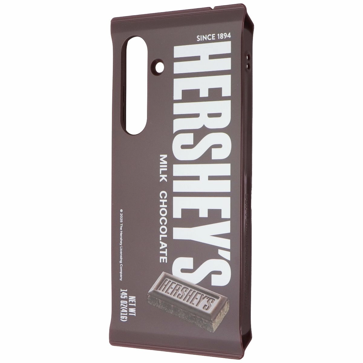 Samsung Hershey's Milk Chocolate Snack Case for Galaxy S25  (Plus) - Brown Scratchproof Surface Soft Touch