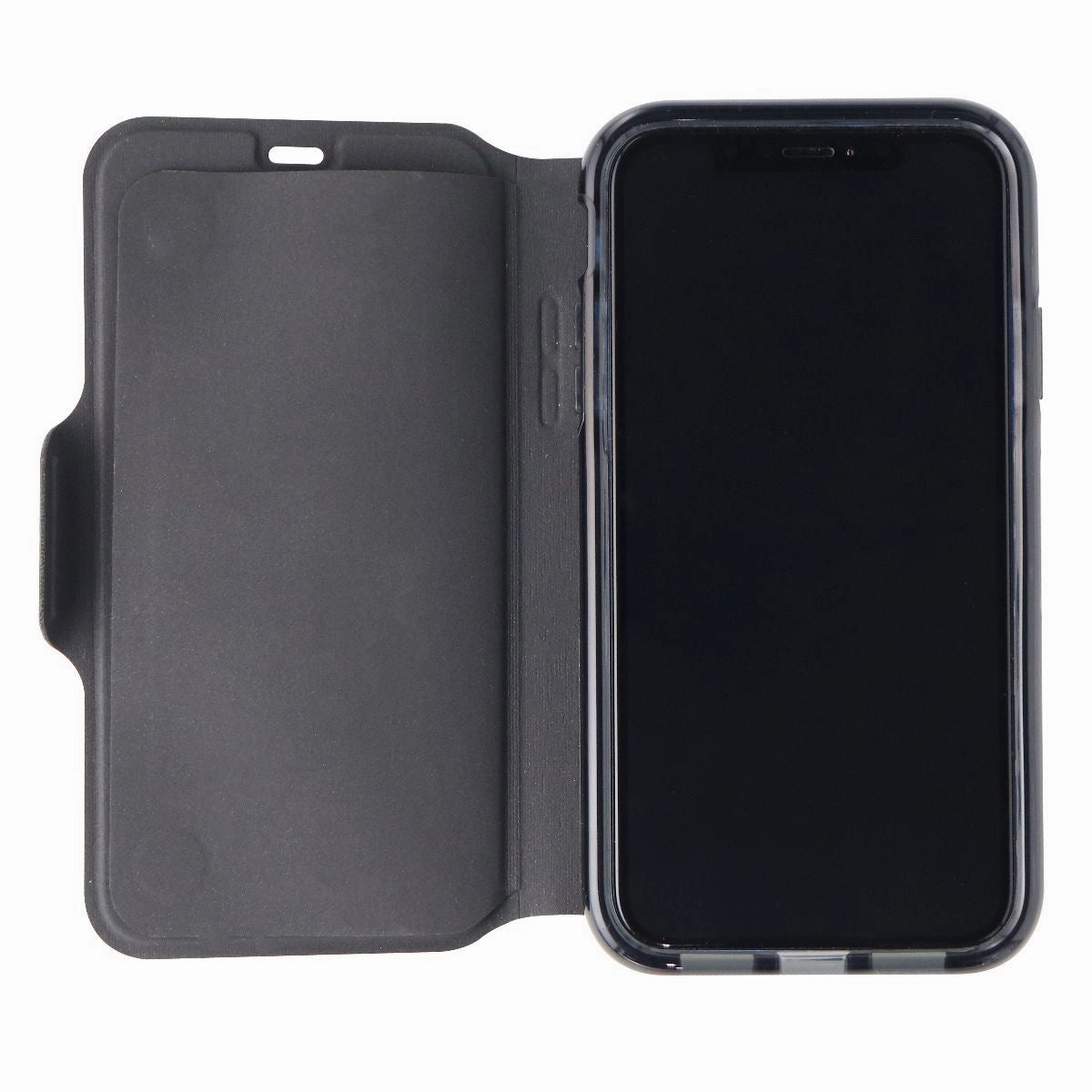 Tech21 Evo Wallet Series Folio Case for Apple iPhone XR - Black elegant design
