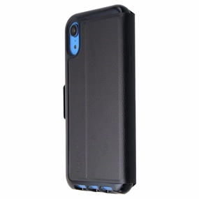 Modern Function Flexible frame Tech21 Evo Wallet Series Folio Case for Apple iPhone XR - Black