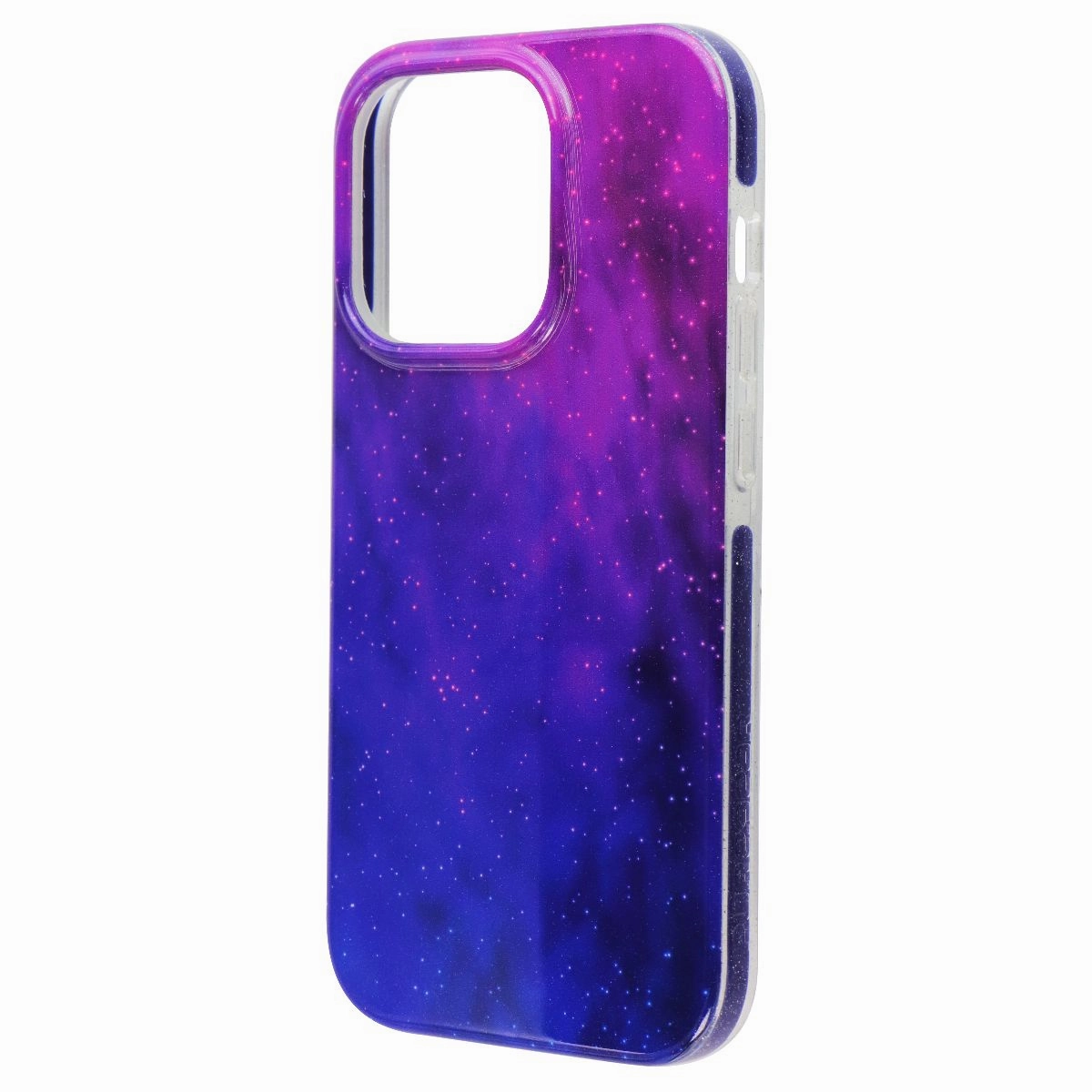 Flexible Surface Texture Matte Coating Finish PureGear Slim Shell Designer Series Case for Apple iPhone 14 Pro - Galaxy