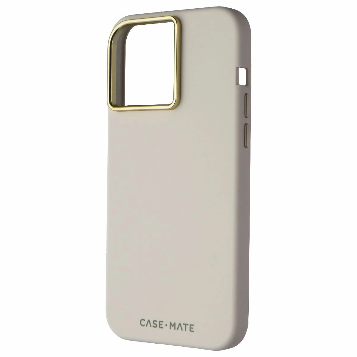 Case-Mate Silicone Case for MagSafe for iPhone 15 Pro Max - Beige Glossy Texture Layer