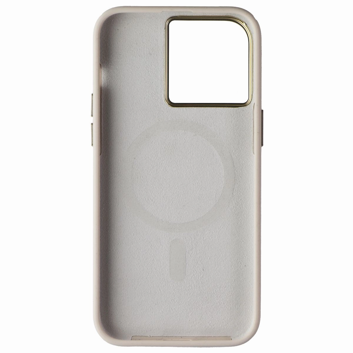 Modern Style Full Coverage Case-Mate Silicone Case for MagSafe for iPhone 15 Pro Max - Beige