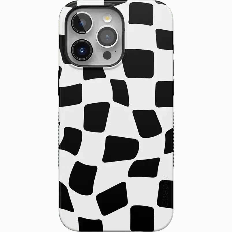 Strong material Funky Checkerboard | High Contrast Design Case