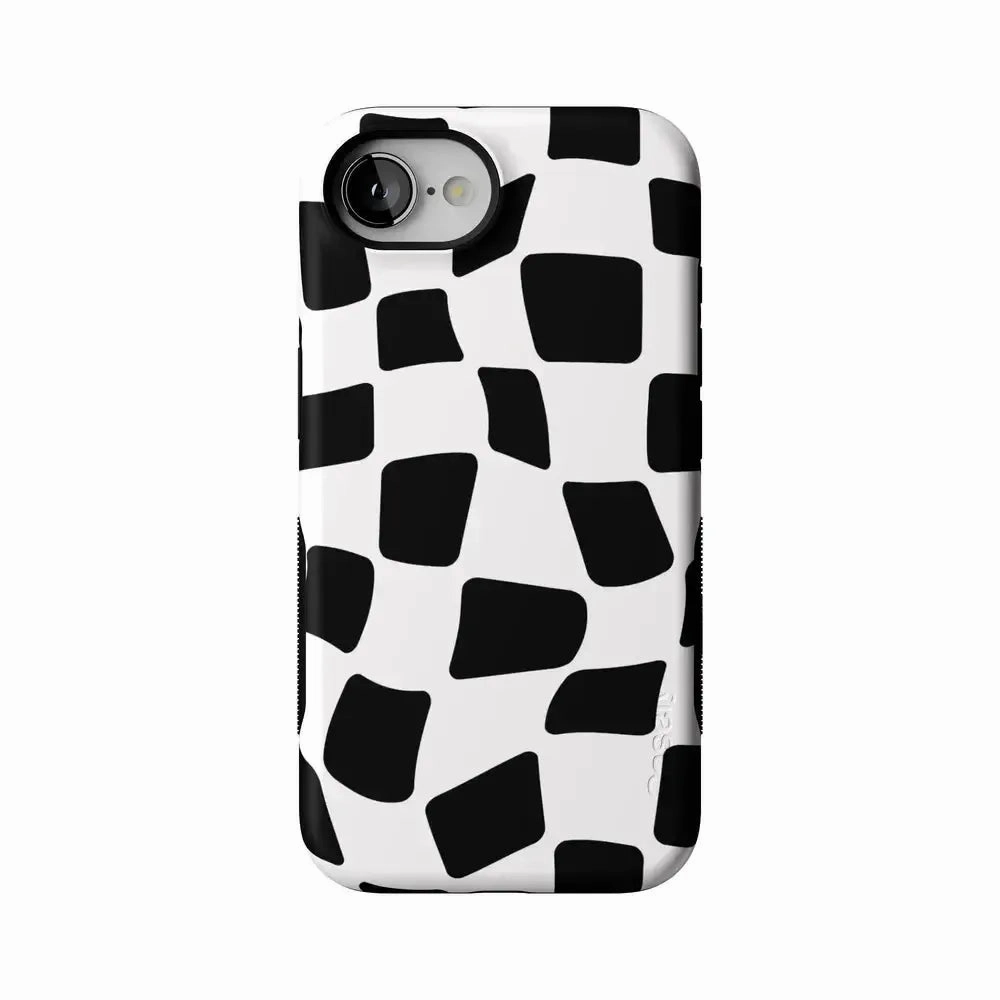 Funky Checkerboard | High Contrast Design Case Premium Detail Finish