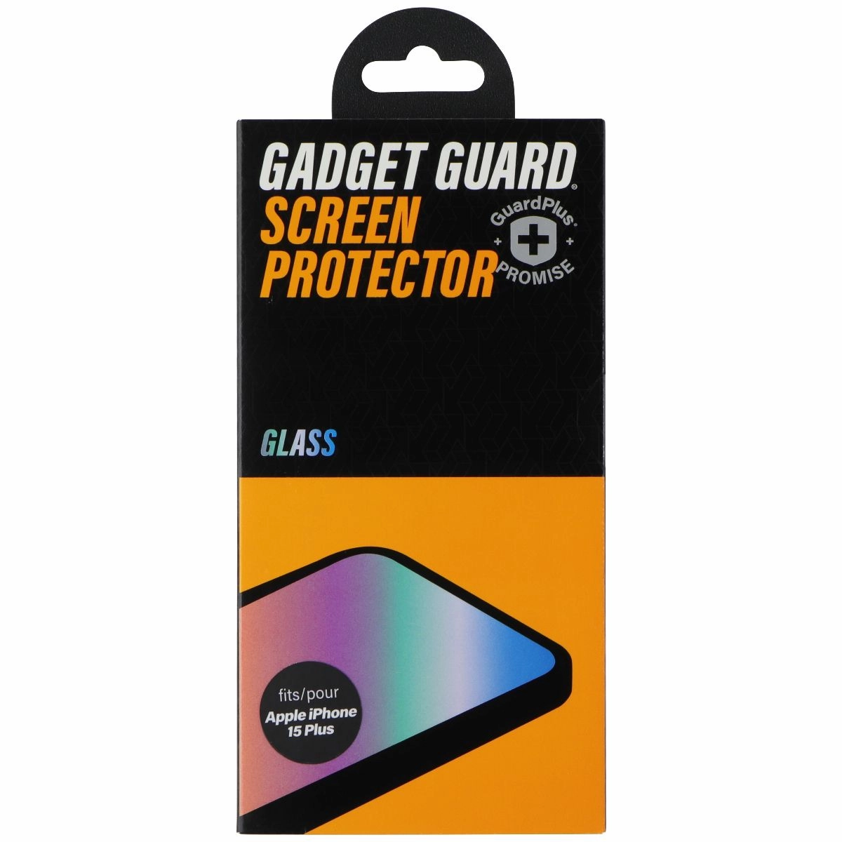 Anti Scratch Guard Gadget Guard - Glass Screen Protector for Apple iPhone 15 Plus - Clear