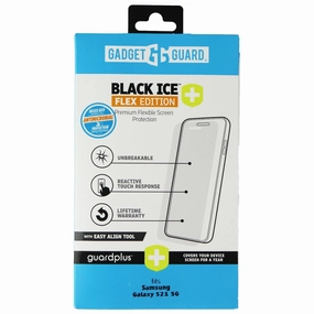 Touch Friendly Gadget Guard (Black Ice ) Flex Edition Protector for Samsung Galaxy S21 5G