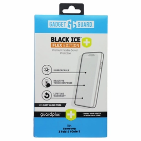 Gadget Guard Black Ice Flex Edition Screen Protector for Samsung Z Fold 4 Outer Screen Cover Guard Durable Material