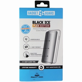 Screen Care Elite Gadget Guard Black Ice Flex Screen Protector for iPhone 12 Pro Max - Privacy