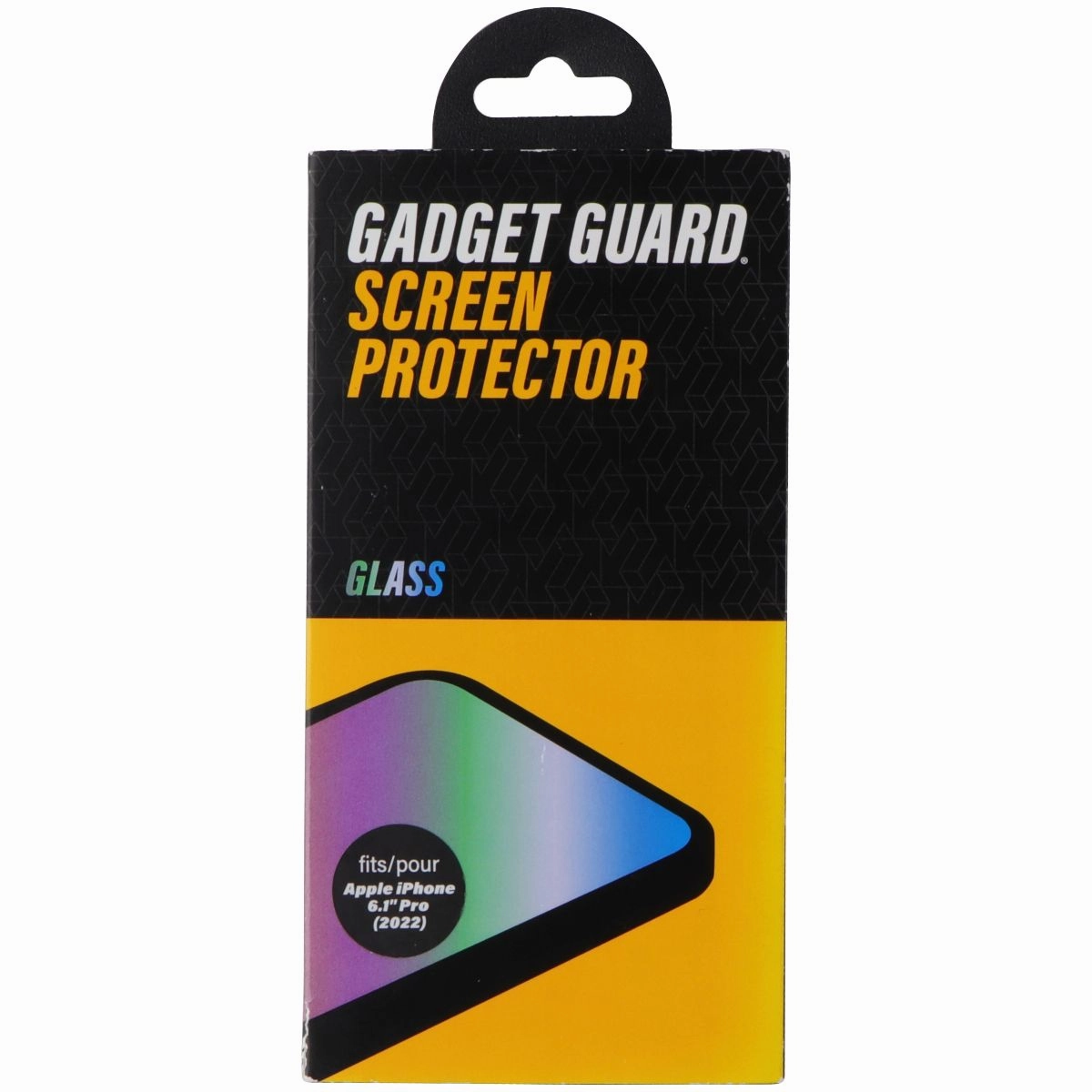 Gadget Guard Glass Screen Protector for Apple iPhone 14 Pro (2022) - Clear Phone Device Shield Display Protector