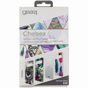 Minimal Edge Design Gear4 Swappable Inserts for Samsung Galaxy S10 Chelsea Cases - Gamma Edition