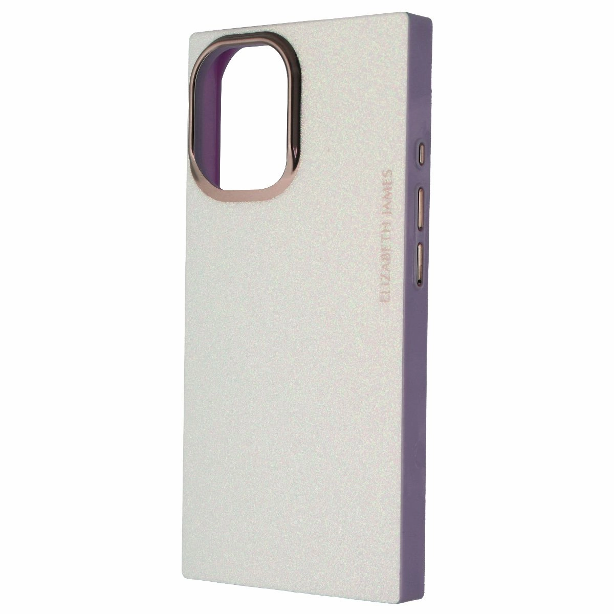 Stylish Choice Hand Feel Elizabeth James Blox Case for MagSafe for Apple iPhone 16 - Blush Glitter