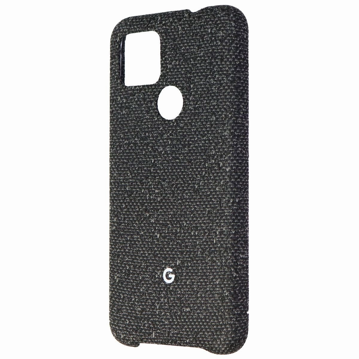 High Durability Protective Lining Google Official Fabric Case for Google Pixel 4a 5G - Basically Black