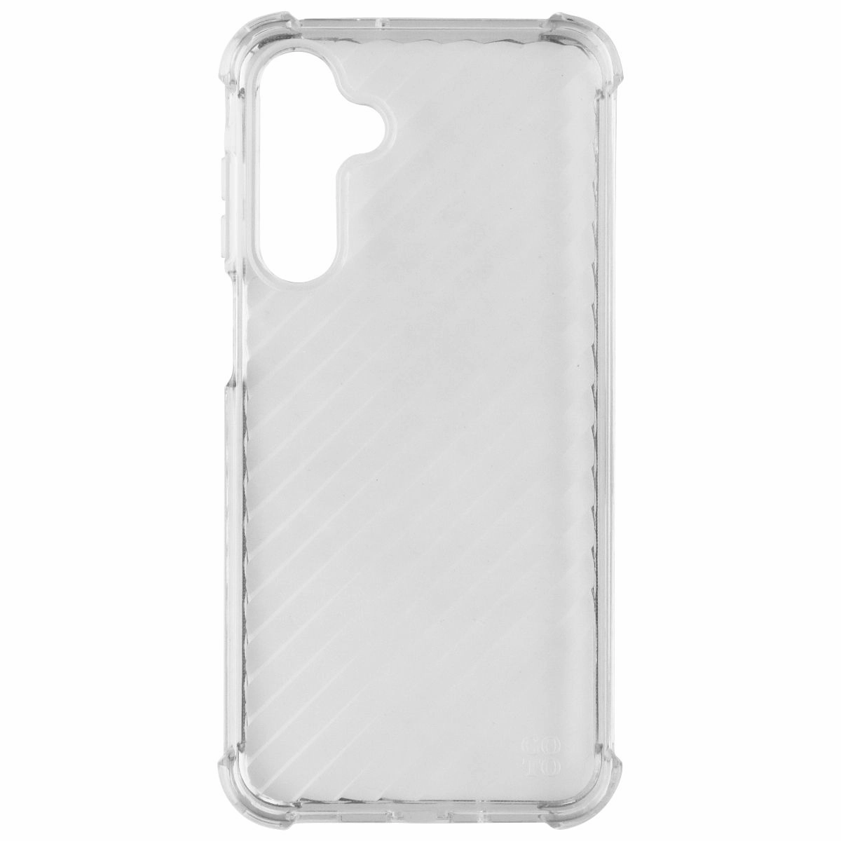 GoTo Clear Series Flexible Gel Case for Samsung Galaxy A16 5G - Clear Protective Form Texture Durable Shell