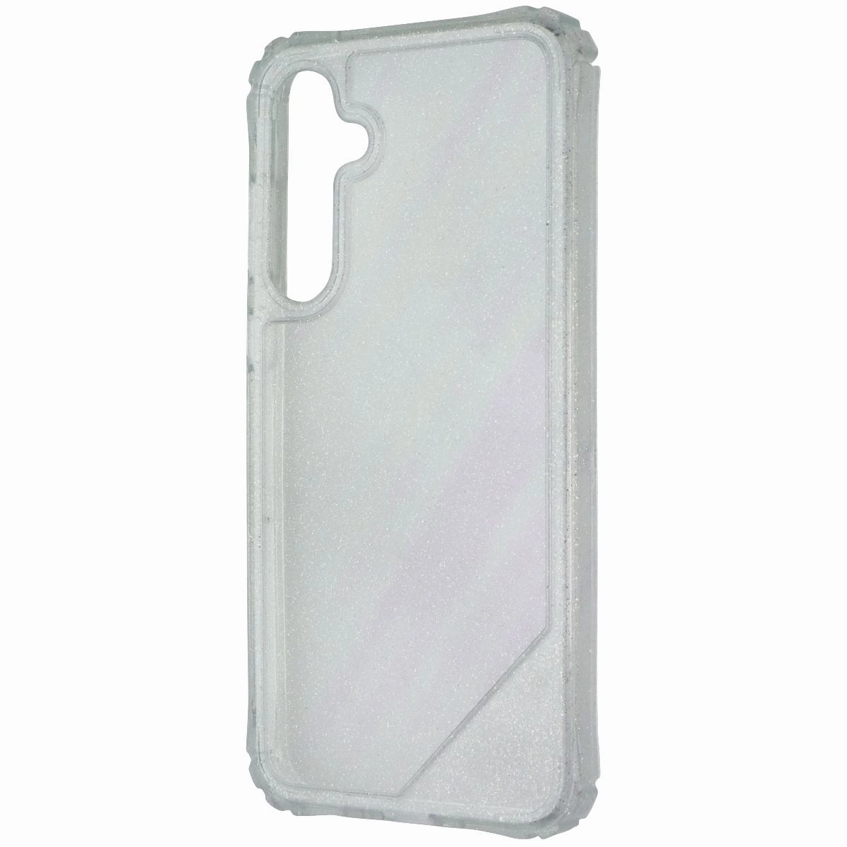 Smooth Lining Protective Material GoTo Define Series Hard Case for Samsung Galaxy A35 5G - Clear/Glitter