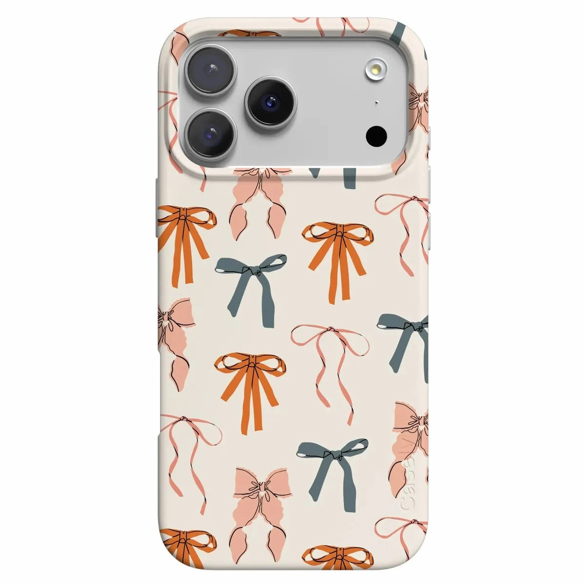 Gourdy Girlie | Harvest Bows Case Durable Pattern Texture