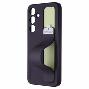 Rugged Build Modern Frame Samsung Official Standing Grip Case for Samsung Galaxy (S24 ) - Dark Violet