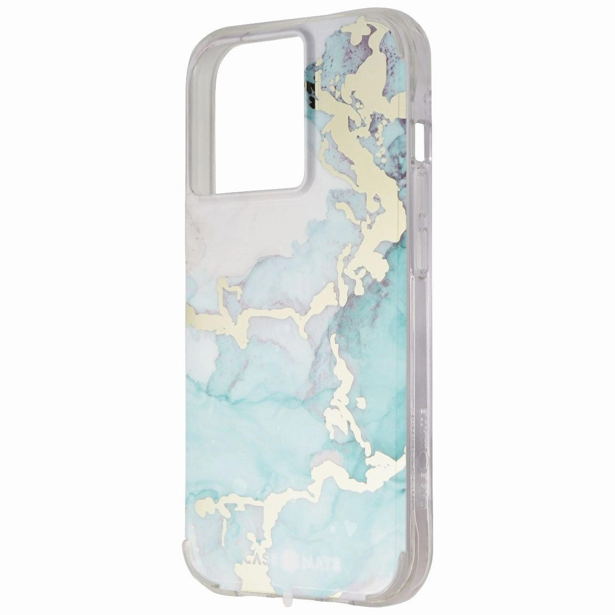 Case-Mate Tough Prints Series Hard Case for iPhone 13 Pro - Ocean Marble Portable Protection