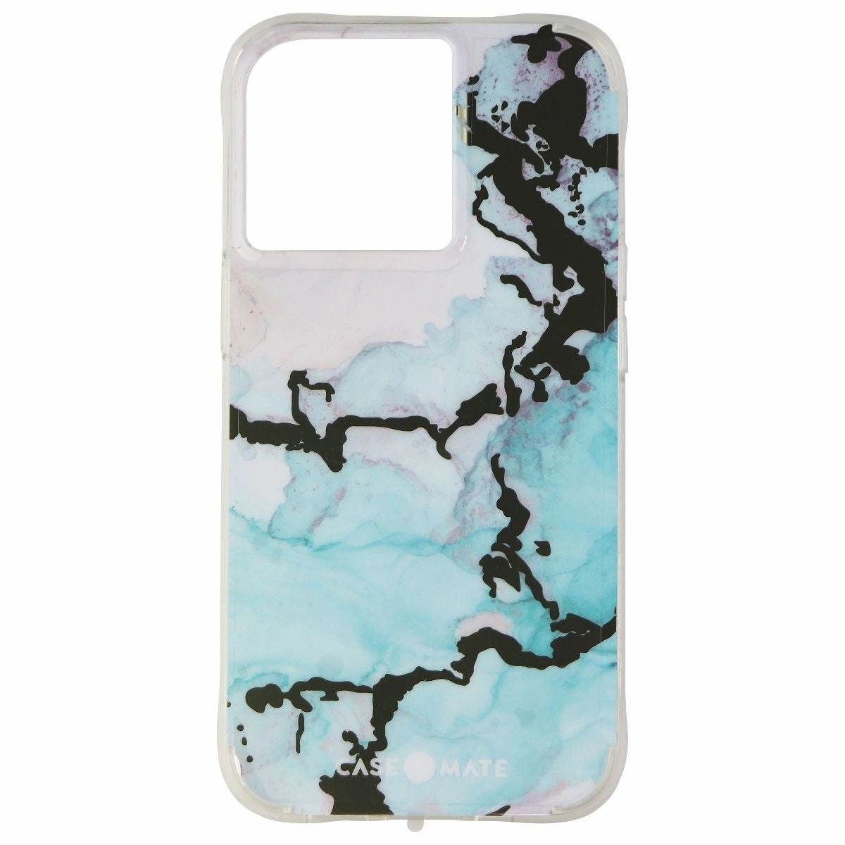 Luxury Detail Texture Case-Mate Tough Prints Series Hard Case for iPhone 13 Pro - Ocean Marble