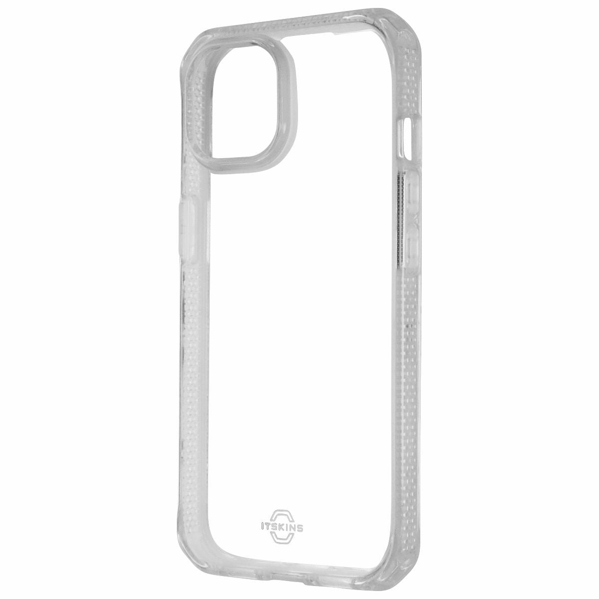 Ergonomic Texture Non Slip ITSKINS Spectrum_R Mood Series Case for Apple iPhone 15/14 - Green / Clear