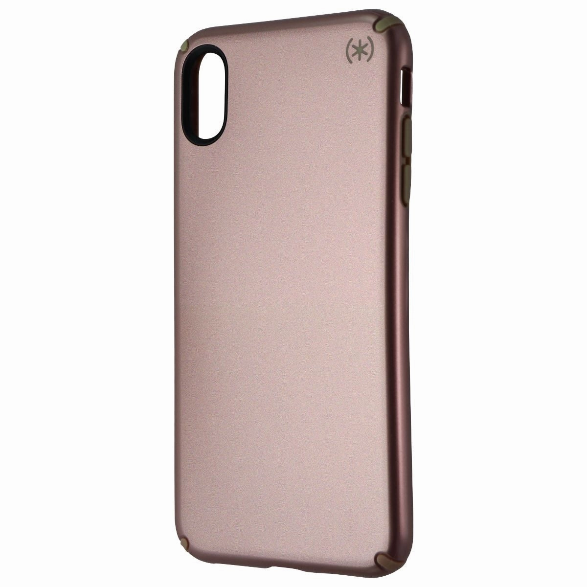 Vivid Gradient Rugged Protection Speck Presidio Metallic Case for iPhone Xs Max - Rose Gold Metallic/Dahlia Peach