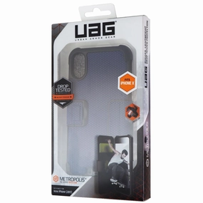 Non Slip Surface Modern Pattern Layer Urban Armor Gear Metropolis Wallet Case for Apple iPhone Xs/X - Cobalt Blue