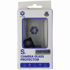 LITO S  Camera Glass Protector for Samsung Galaxy (S21 ) - Black Smudge resistant Screen Care Protector