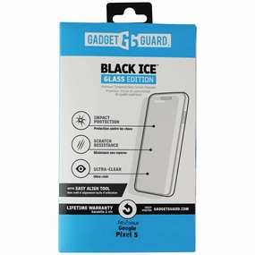 Gadget Guard Black Ice Glass Edition Screen Protector for Google Pixel 5 Device Shield Max Pro